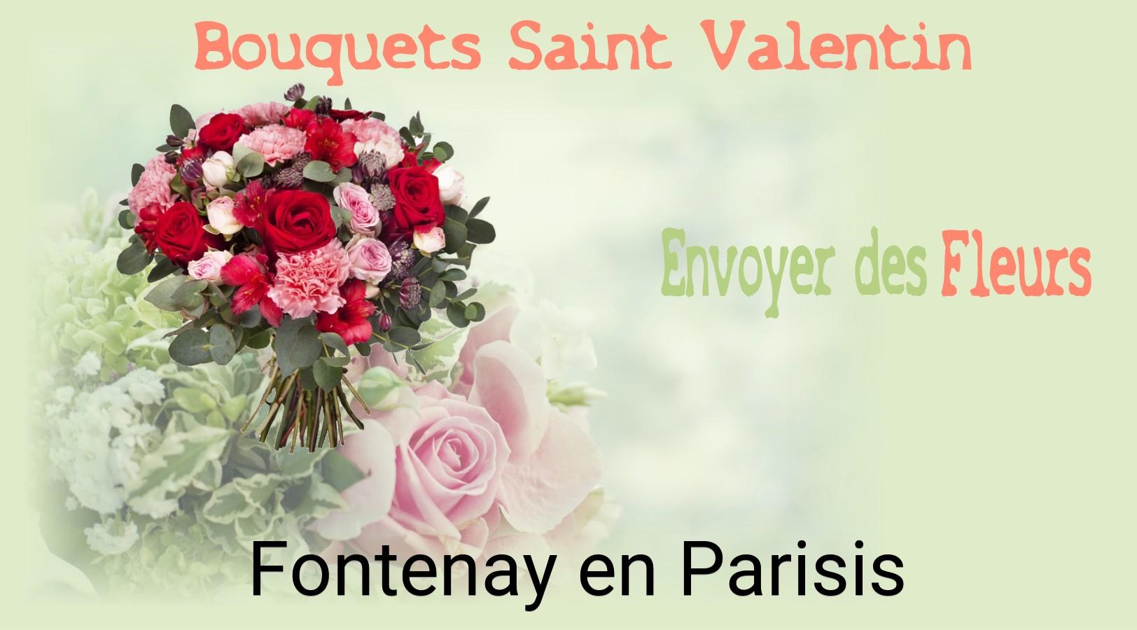 Roses de Saint-Valentin livrées à Fontenay-en-Parisis